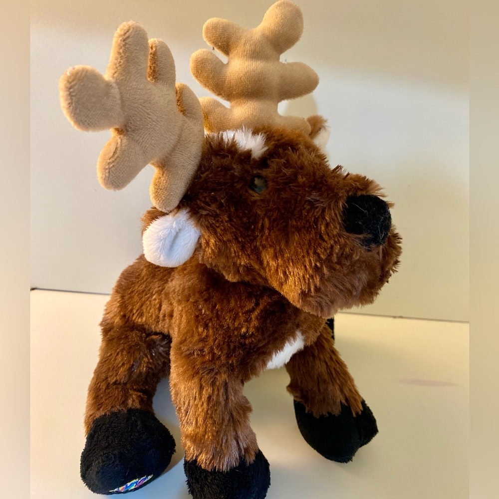 HOLIDAY SALE!! 🫎🎄Webkinz REINDEER Plush 8.5 inch Holiday Christmas Gift